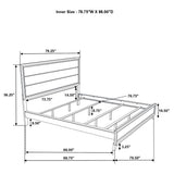 Valen Five-piece California King Bedroom Set Light Taupe