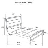 Valen Four-piece Queen Bedroom Set Light Taupe