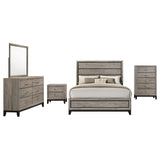 Valen Five-piece Queen Bedroom Set Light Taupe