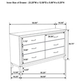 Valen Five-piece Twin Bedroom Set Light Taupe