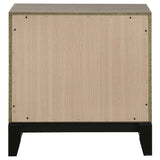 Valen 2-drawer Nightstand Bedside Table Light Taupe