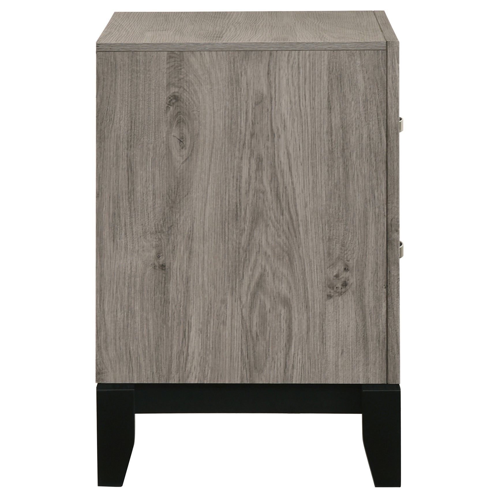 Valen 2-drawer Nightstand Bedside Table Light Taupe