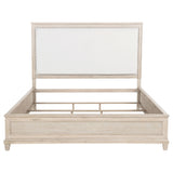 Pembroke 66-inch Eastern King Panel Bed Washed Oak