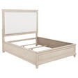 Tampa Furniture Outlet - Coaster - Pembroke 66-inch Queen Panel Bed Washed Oak - 215921Q