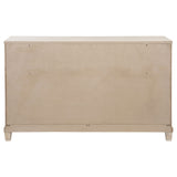 Pembroke 6-drawer Bedroom Dresser Cabinet Washed Oak