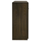Atlas 7-drawer Bedroom Dresser Cabinet Dark Oak