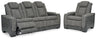 Tampa Furniture Outlet - Ashley Furniture - Next-Gen Durapella Power Reclining Sofa and Power Recliner - Power Reclining Sofa and Power Recliner - 22004U3
