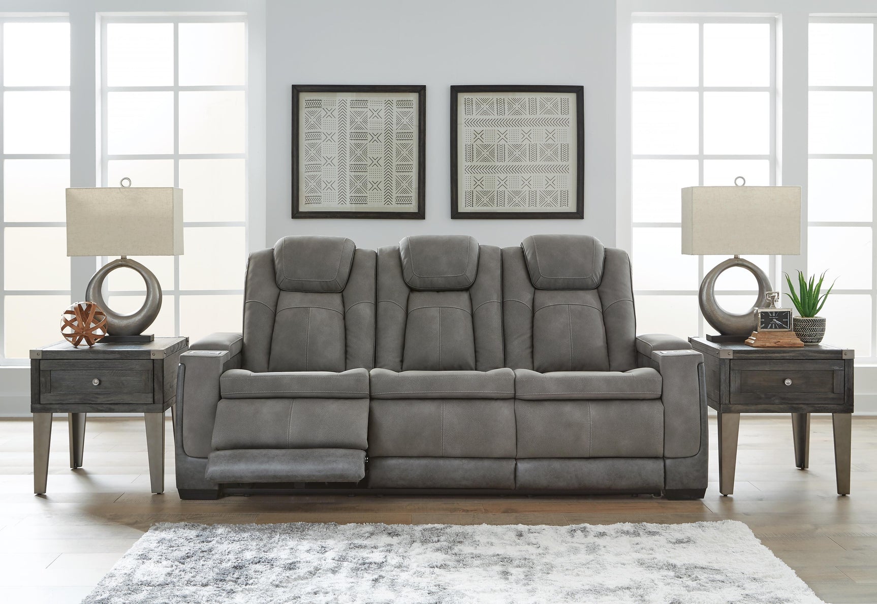 Next-Gen Durapella Power Reclining Sofa and Power Recliner - Tampa Furniture Outlet