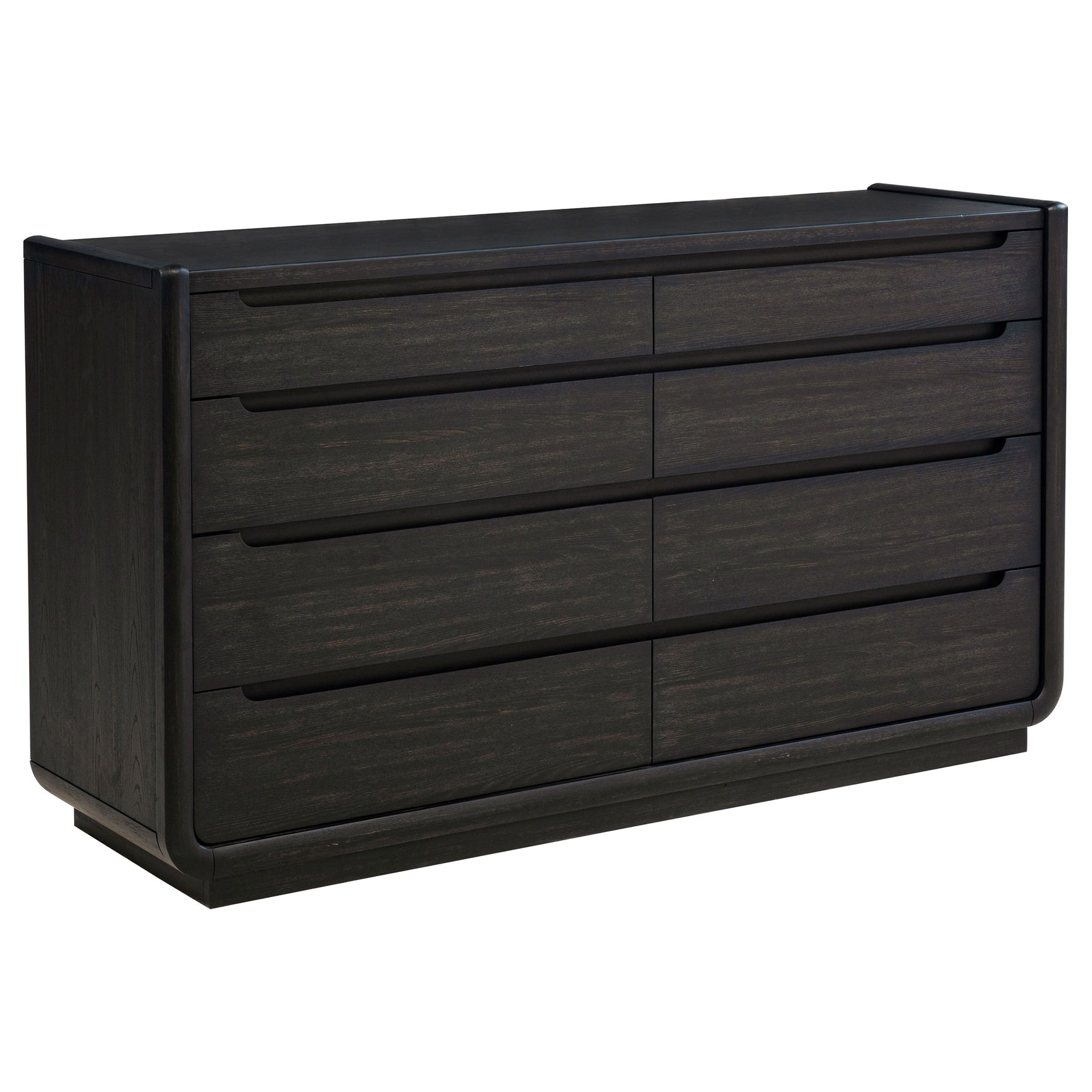 Tampa Furniture Outlet - Coaster - Leandro 8-drawer Bedroom Dresser Cabinet Burnished Black - 222493