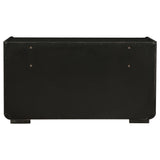 Leandro 8-drawer Bedroom Dresser Cabinet Burnished Black