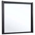 Tampa Furniture Outlet - Coaster - Leandro Dresser Mirror Burnished Black - 222494