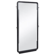 Tampa Furniture Outlet - Coaster - Leandro 76-inch Full Length Floor Mirror Burnished Black - 222498