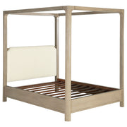 Tampa Furniture Outlet - Coaster - Solano 83-inch California King Canopy Bed Weathered Mango - 222520KW