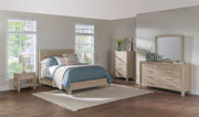 Tampa Furniture Outlet - Coaster - Solano 5-piece Eastern King Bedroom Set Weathered Mango - 222521KE-S5