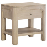 Tampa Furniture Outlet - Coaster - Solano 1-drawer Nightstand Bedside Table Weathered Mango - 222522
