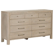 Tampa Furniture Outlet - Coaster - Solano 9-drawer Bedroom Dresser Cabinet Weathered Mango - 222523