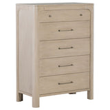 Tampa Furniture Outlet - Coaster - Solano 5-drawer Bedroom Chest of Drawers Weathered Mango - 222525