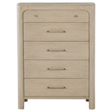 Solano 5-drawer Bedroom Chest of Drawers Weathered Mango