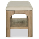 Solano 52-inch Bedroom Bed End Bench Weathered Mango