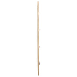Solano 80-inch Full Length Floor Mirror Weathered Mango