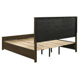 Woodmont Eastern King Storage Bed Rustic Golden Brown - Tampa Furniture Outlet
