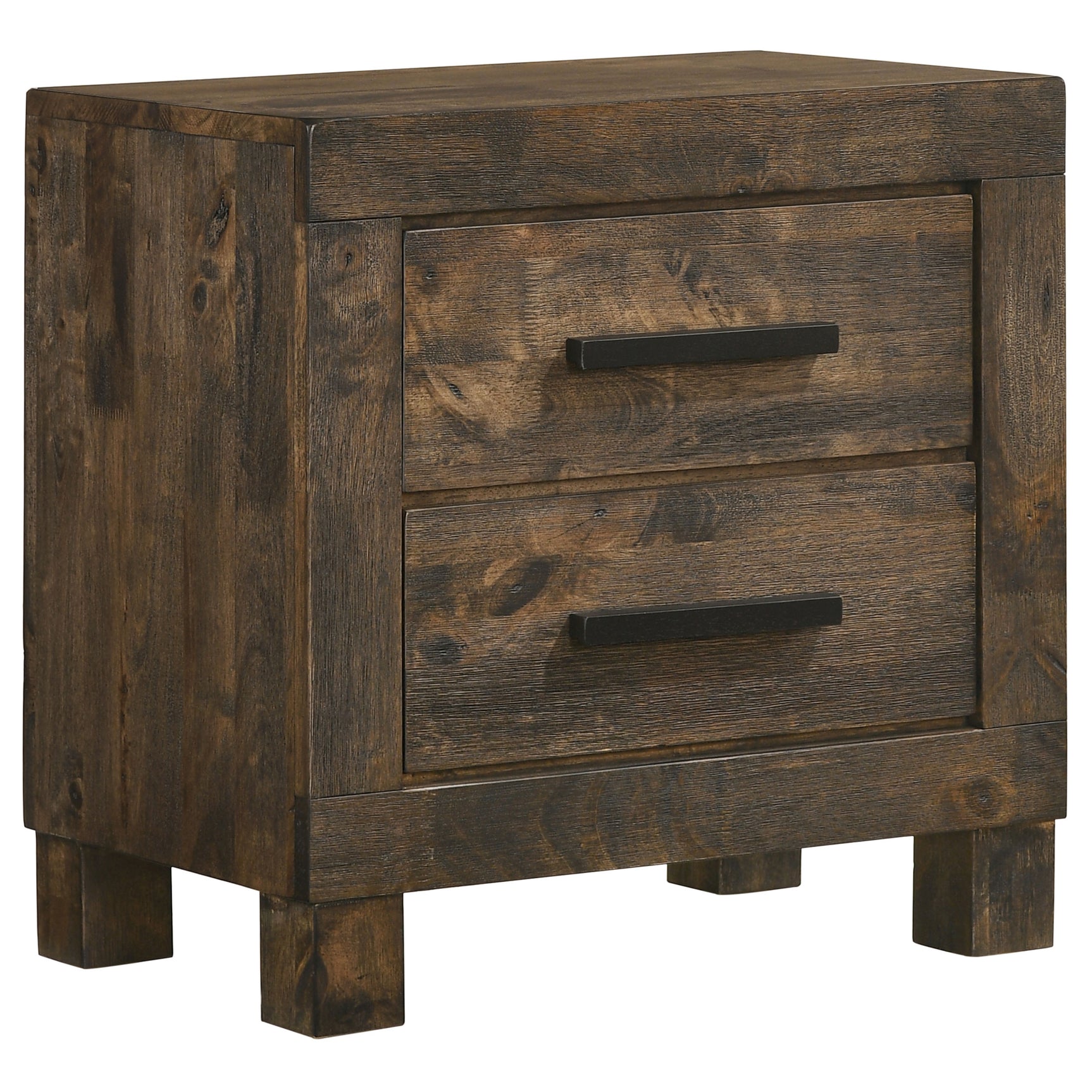 Woodmont 5-piece California King Bedroom Set Golden Brown - Tampa Furniture Outlet