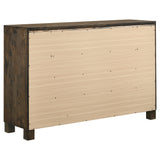 Woodmont 5-piece California King Bedroom Set Golden Brown - Tampa Furniture Outlet