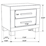Woodmont 5-piece Queen Bedroom Set Rustic Golden Brown - Tampa Furniture Outlet