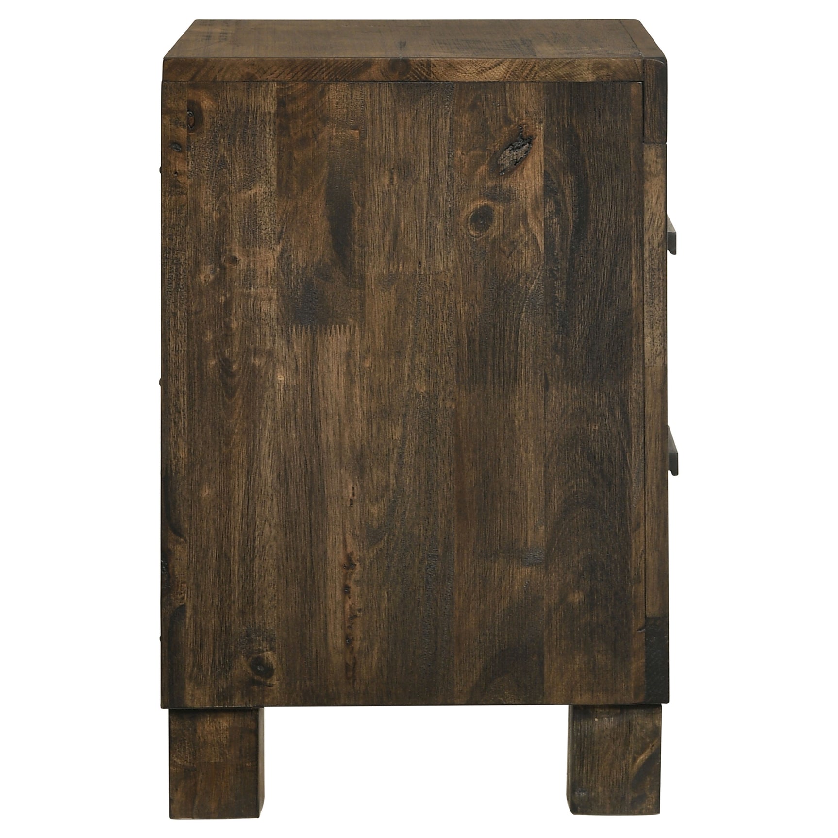 Woodmont 2-drawer Nightstand Rustic Golden Brown - Tampa Furniture Outlet