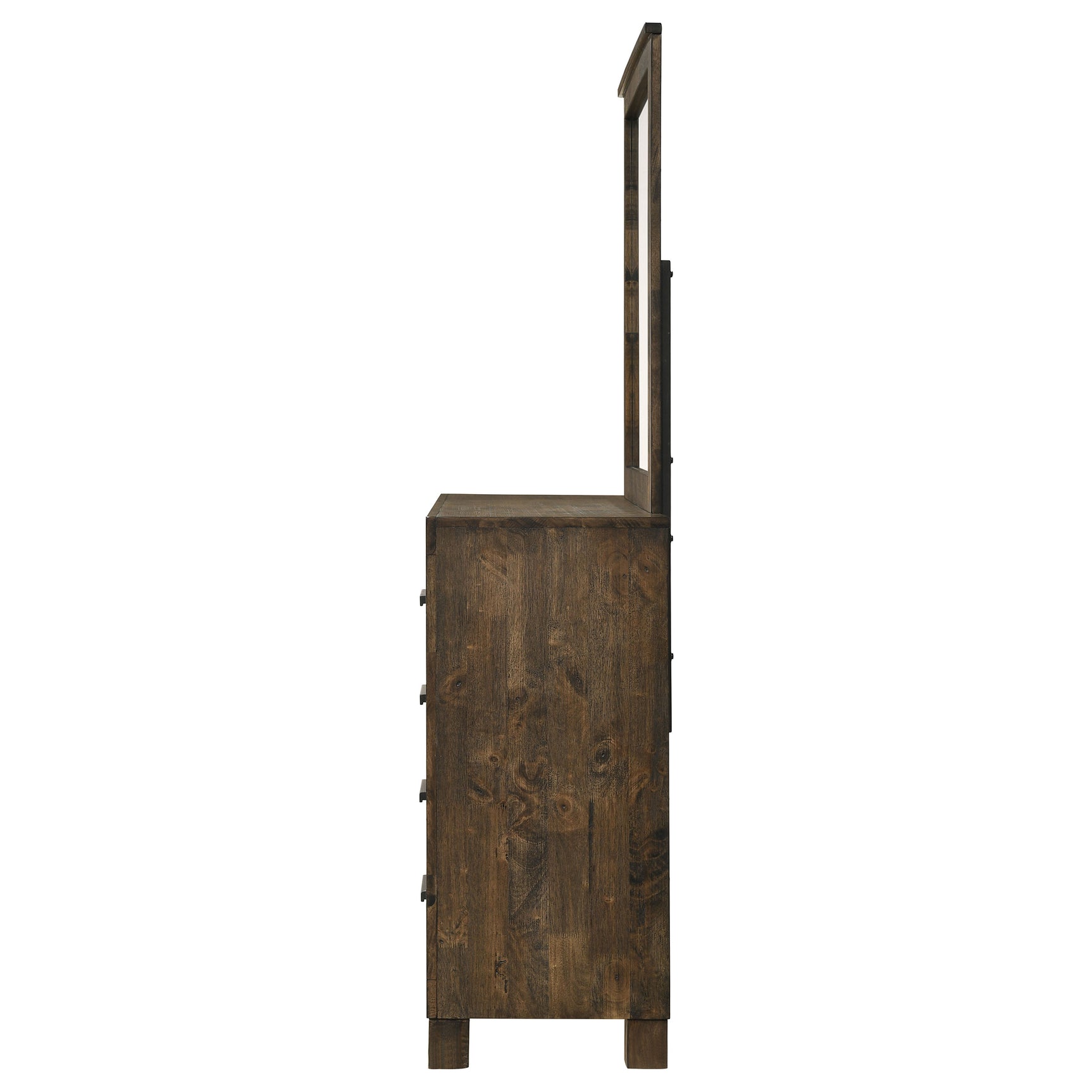 Woodmont 8-drawer Dresser with Mirror Rustic Golden Brown - Tampa Furniture Outlet