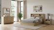 Tampa Furniture Outlet - Coaster - Hendricks 4-piece Eastern King Bedroom Set Light Oak - 222650KE-S4