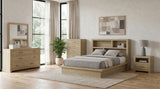 Tampa Furniture Outlet - Coaster - Hendricks 5-piece Queen Bedroom Set Light Oak - 222650Q-S5