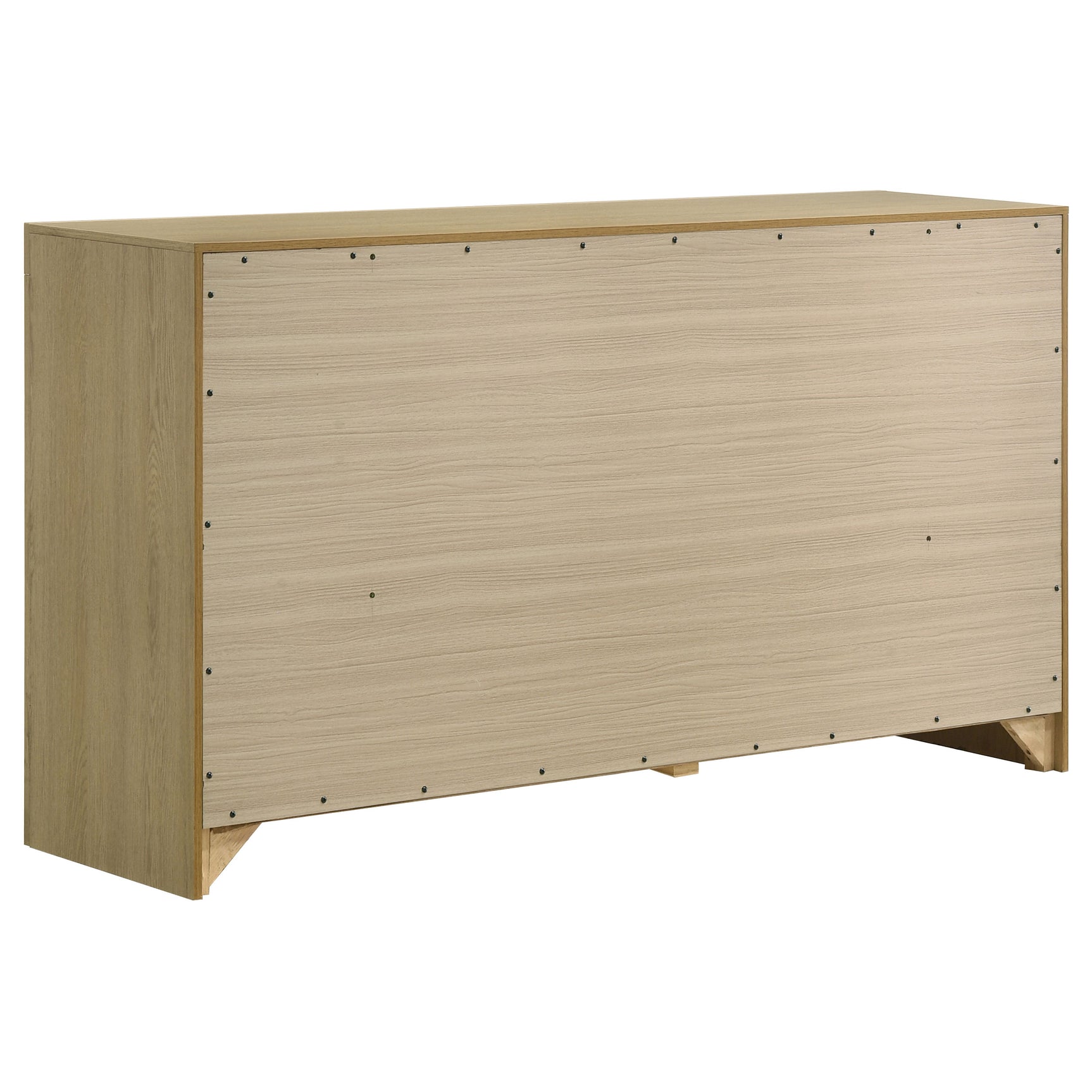 Hendricks 5-piece Eastern King Bedroom Set Light Oak