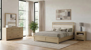Tampa Furniture Outlet - Coaster - Hendricks 4-piece Queen Bedroom Set Light Oak - 222651Q-S4