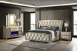 Tampa Furniture Outlet - Coaster - Lorient 4-piece Queen Bedroom Set Ivory and Camel - 222661Q-S4B