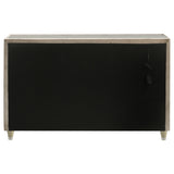 Lorient 8-drawer LED Bedroom Dresser Cabinet Ivory and Camel