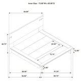 Stillwater California King Platform Bed