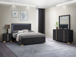 Tampa Furniture Outlet - Coaster - Marceline 4-piece Full Bedroom Set Black - 222831F-S4