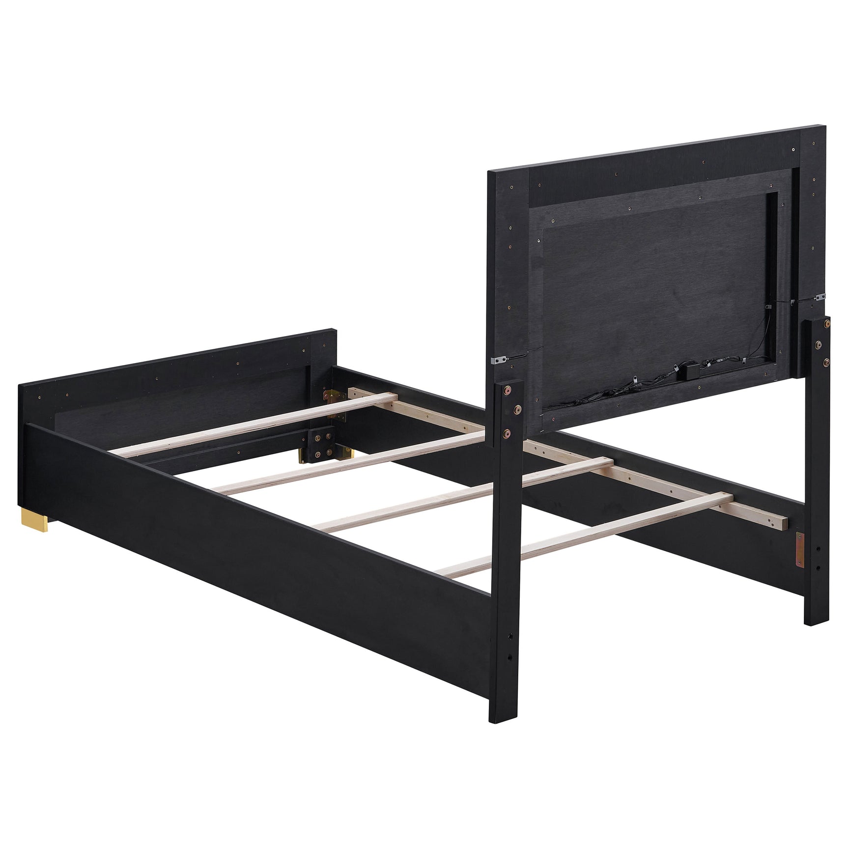 Marceline 4-piece Twin Bedroom Set Black - Tampa Furniture Outlet