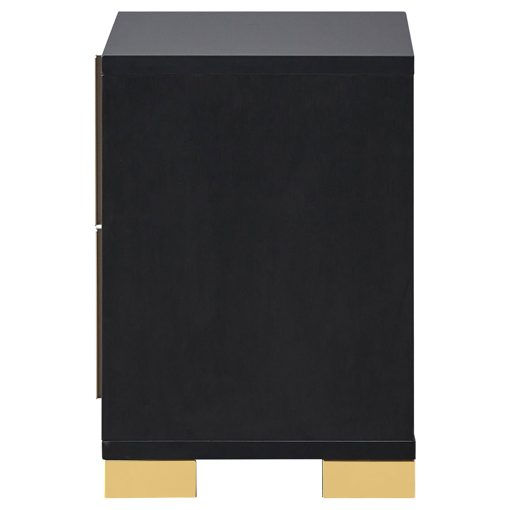 Marceline 2-drawer Nightstand Black - Tampa Furniture Outlet