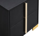 Marceline 2-drawer Nightstand Black - Tampa Furniture Outlet