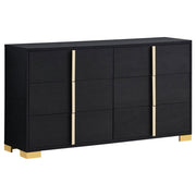 Tampa Furniture Outlet - Coaster - Marceline 6-drawer Dresser Black - 222833