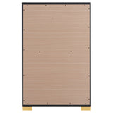 Marceline 5-drawer Bedroom Chest Black - Tampa Furniture Outlet