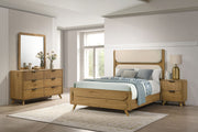 Tampa Furniture Outlet - Coaster - Bennett 4-piece California King Bedroom Set Light Oak - 222901KW-S4