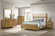 Tampa Furniture Outlet - Coaster - Bennett 5-piece Queen Bedroom Set Light Oak - 222901Q-S5