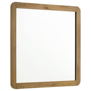 Tampa Furniture Outlet - Coaster - Bennett Bedroom Dresser Mirror Light Oak - 222904