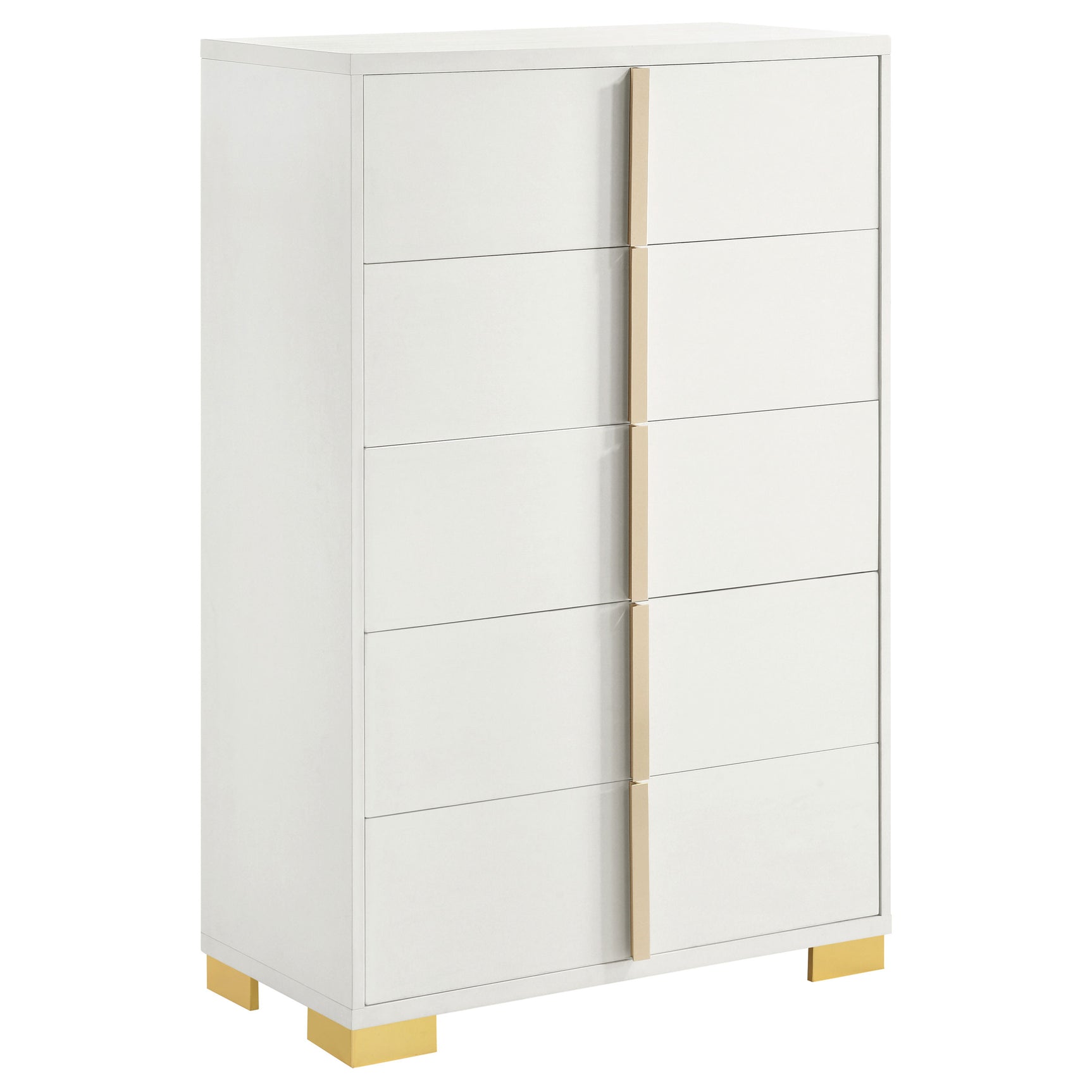 Marceline 5-piece Full Bedroom Set White - Tampa Furniture Outlet