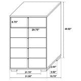 Marceline 5-piece Queen Bedroom Set White - Tampa Furniture Outlet