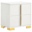 Tampa Furniture Outlet - Coaster - Marceline 2-drawer Nightstand White - 222932
