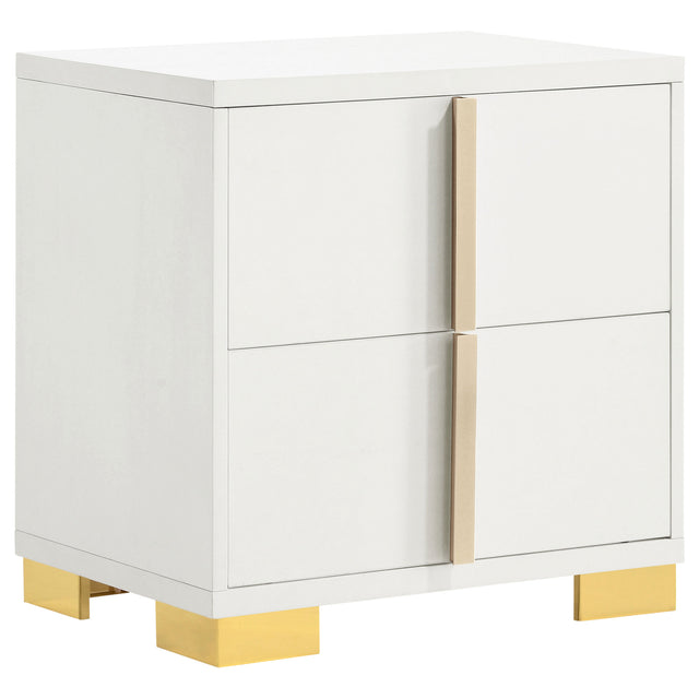 Tampa Furniture Outlet - Coaster - Marceline 2-drawer Nightstand White - 222932